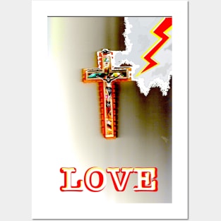 The Love Cross Posters and Art